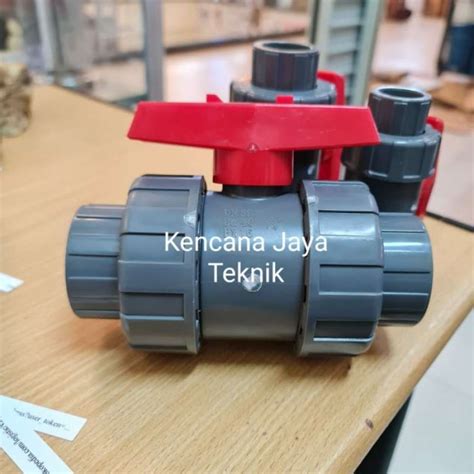 Jual Ball Valve True Union Pvc Stop Kran Watermur 1 Inch Dn25 Di