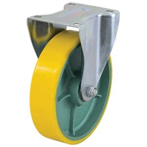 200mm Polyurethane Wheel 300kg Capacity Castor R8049 Richmond