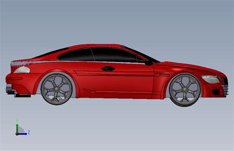 Bmw宝马x6系列车身设计模型solidworks 2014模型图纸下载 懒石网