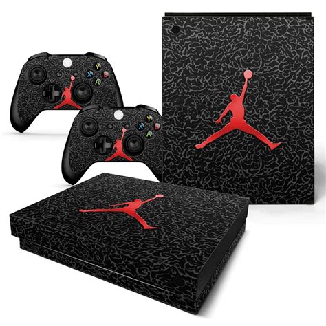 Vinyl decal protective skin cover sticker for xbox one x console-in Stickers from Consumer ...