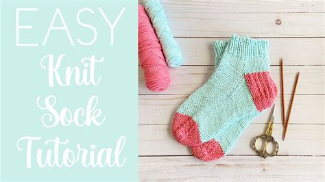 Ericas Easy Knit Sock Tutorial Beginner Friendly Confessions Of A Homeschooler