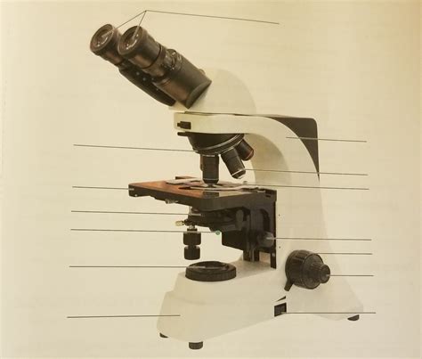 Aandp Lab Practical 1 Identifying The Parts Of The Microscope Diagram Quizlet