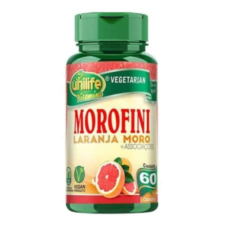 Morofini Laranja Moro 500mg UNILIFE 60 cápsulas Paiol Produtos