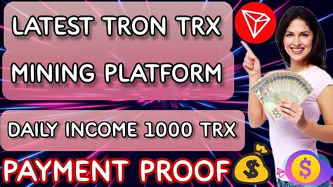 New Trx Mining Site Today 2023 New Trx Mining Site New Usdt