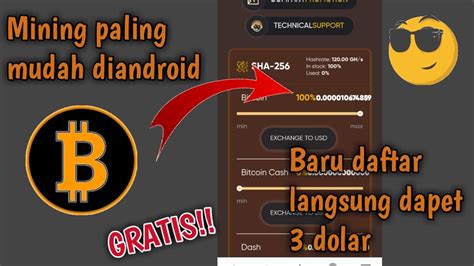 Mining Bitcoin Tercepat Langsung Wd Mining Gratis Dihp Android