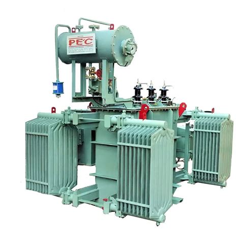 Mild Steel Phase Kva Three Phase Distribution Transformers At