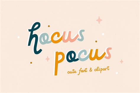 Hocus Pocus Font By Juliavolkova · Creative Fabrica