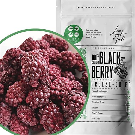 Brombeeren Gefriergetrocknete Früchte Ohne Zucker 100 Natürlich