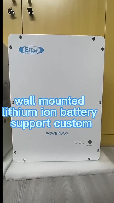 Eitai Factory Battery 48v 100ah 200ah 10kwh Power 51 2v Oem Wall