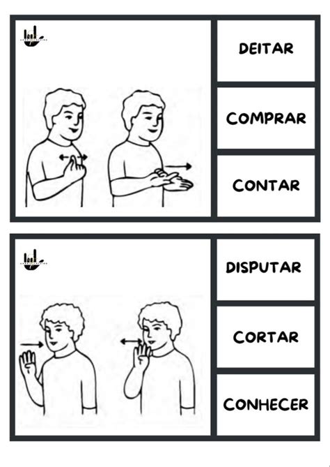 Verbos em LIBRAS Todos Podem Aprender Recursos Pedagógicos Inclusivos