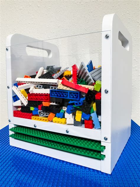 Lego Bin with Baseplate Storage - Spruc*d Market