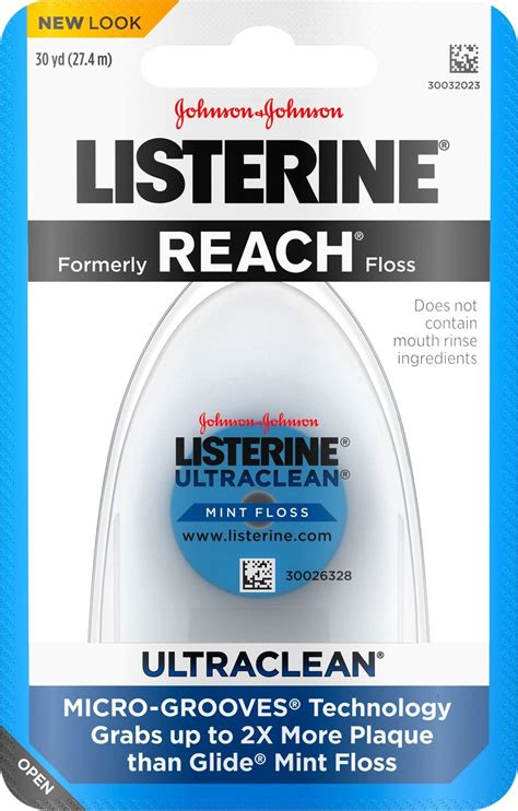 Listerine Ultra Clean Dental Floss 30 yd | Shipt