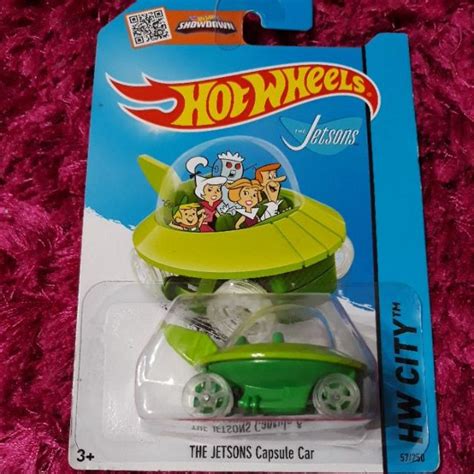 Hot Wheels The Jetsons Capsule Car Shopee Malaysia