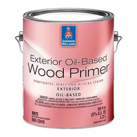 Wood Primer Y24w08020 Sherwin Williams Oil Based Exterior