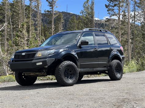 Modified Subaru Forester Takes On Oregon Trails: Lifted 4 Inches