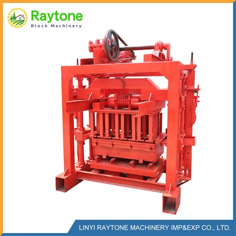 Manual Paver Block Pressing Machine Concrete Block Pressing Making