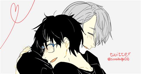 ヴィク勇 Yoi【腐】twitterログ そらかげのマンガ ヴィクトル・ニキフォロフ 勝生勇利 ユーリ・プリセツキー Pixiv