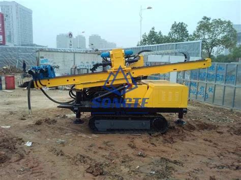 SA 150Q Crawler Type Multi Functional Anchor Drilling Rig 150m Songte