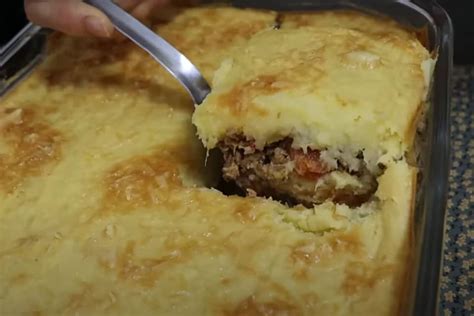 Torta De Mandioca Carne Mo Da Sem Farinha De Trigo Cremosa E