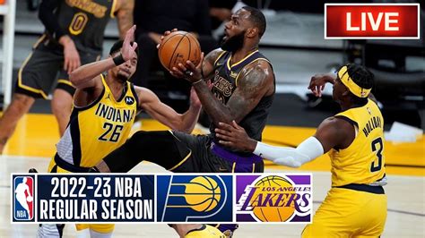 La Lakers Vs Indiana Pacers Lakers Vs Pacers Live Streaming Nba