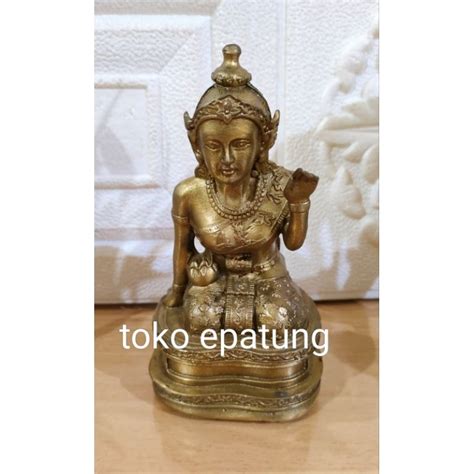 Jual Patung Nang Kwak Thailand Dewi Ular Thailand Cm Kuningan