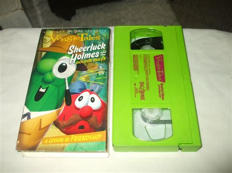 Veggietales Sheerluck Holmes And The Golden Ruler Vhs