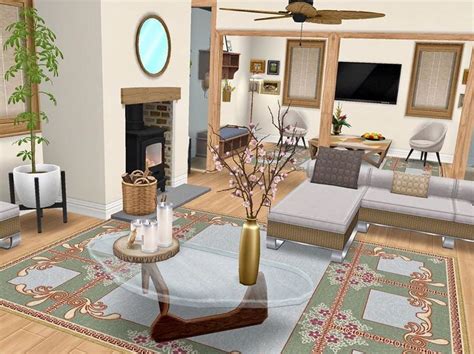 Nisha On Instagram New Cozy Living Room Idea For Your Sims