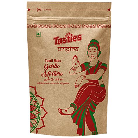 Buy Tasties Origins Namkeen Garlic Lahsun Mixture Authentic Tamil