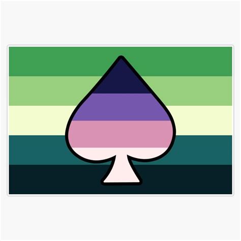 Asexual Spectrum And Aromantic Spectrum Pride Flag With