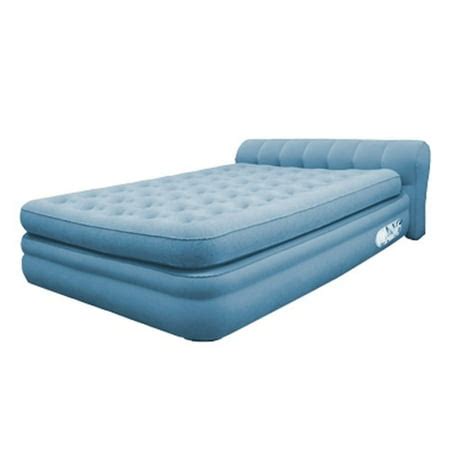 Aerobed Elevated Mini Headboard Inflatable Air Bed Mattress Twin / Full ...