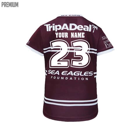 Personalised Manly Sea Eagles Jerseys Your Jersey