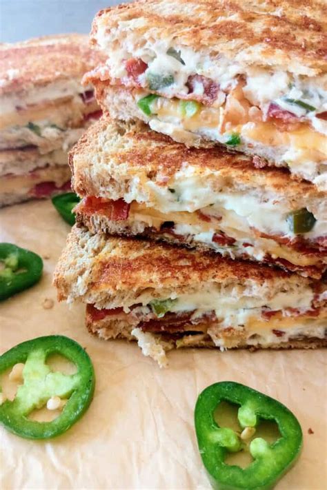 Jalapeno Popper Grilled Cheese Sandwich Flavored Apron