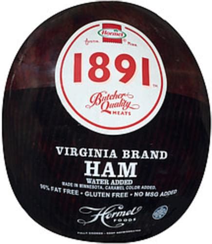 Hormel Virginia Brand Ham - 0, Nutrition Information | Innit