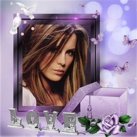 Nette S Colorful Kimi Frames Lilac Love Picture Frame Colourful Kimi