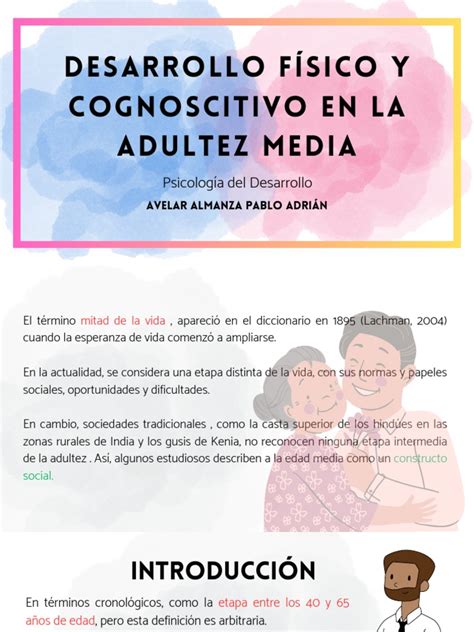 Desarrollo Físico Y Cognoscitivo En La Adultez Media Pdf Adultos Inteligencia