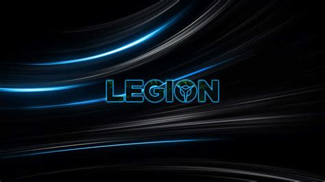 Download Lenovo Legion Logo Dark Abstract Background Wallpaper ...