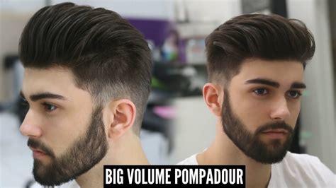 Big Volume Pompadour New Best Mens Hairstyle For 2025 Tutorial Youtube