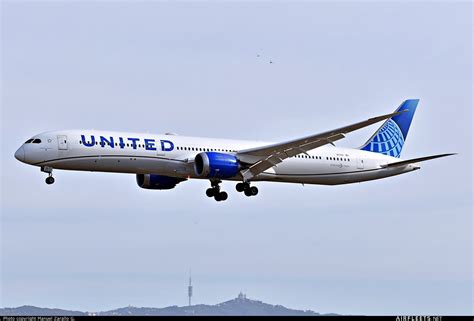 United Airlines Boeing 787 N17015 Photo 88759 Airfleets Aviation