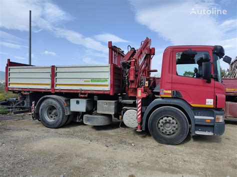 Scania Ribaltabile Con Gru Dump Truck For Sale Italy Macerata Gt