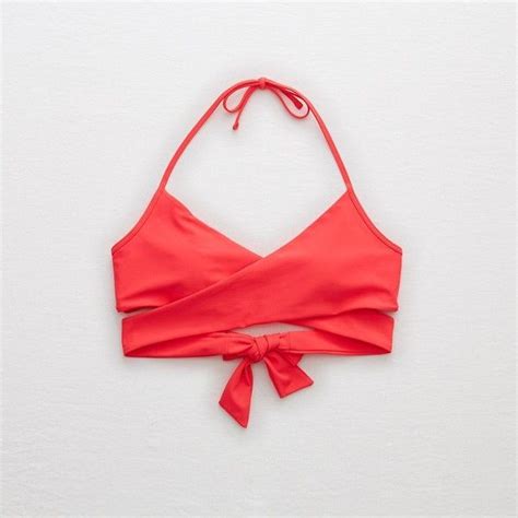 Aerie Wraparound Super Scoop Bikini Top 22 Liked On Polyvore