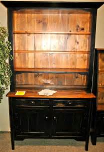 Pine “Rustic” Buffet & Hutch – Brices Furniture