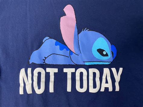 Stitch From Disney S Lilo And Stitch Not Today Men Gem