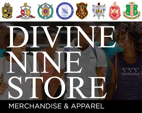 Divine 9 Apparel, Shop Divine 9 Gear, Divine 9 Merchandise, Store ...