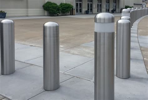 Stainless Steel Fixed Bollards | Static Bollards