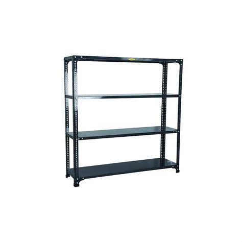 ms powder coated rectangular slotted angle rack    mm height