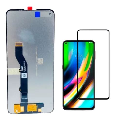 Tela Frontal Display Compatível Moto G9 Plus Xt2087 Brinde