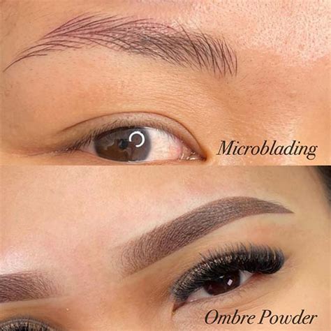 Whats The Difference Between Ombre Brows And Microblading