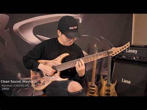 Skervesen Guitar Raptor 7 FF Sound Demo 스커베슨기타 랩터 7현 멀티스케일 YouTube