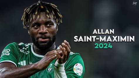 Allan Saint Maximin Crazy Skills Assists Goals Al Ahli Hd