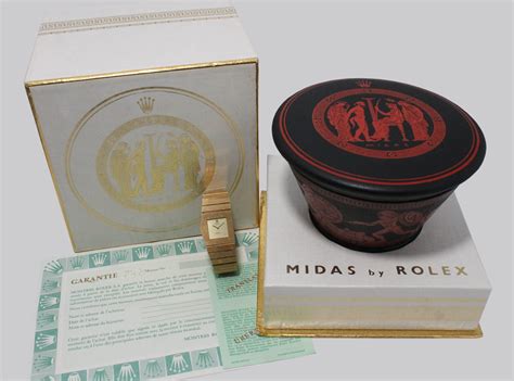 1981 Rolex King Midas NOS With Rare Midas Box Carton Papers Ref